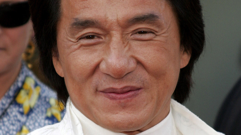 Jackie Chan close-up