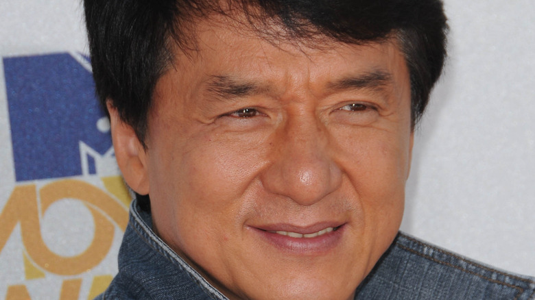 Jackie Chan close-up