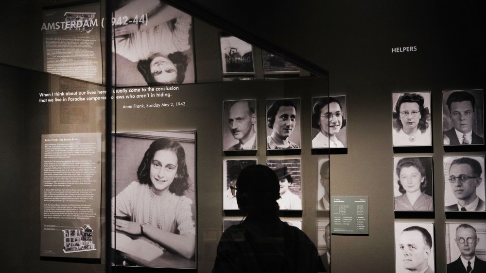 Anne Frank display at Jewish Heritage Museum