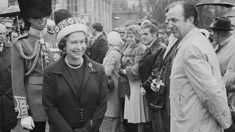 Queen Elizabeth at the Silver Jubilee