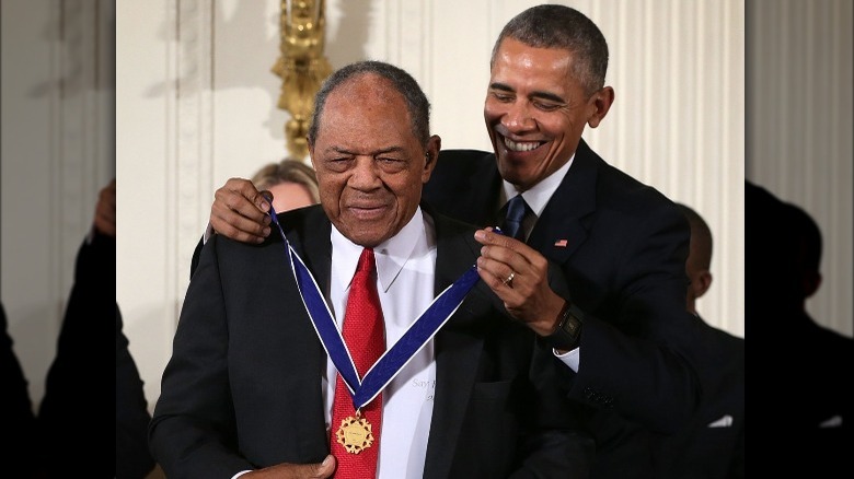 President Barack Obama, Willie Mays