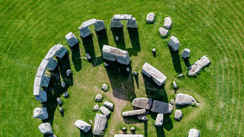 Stonehenge from above