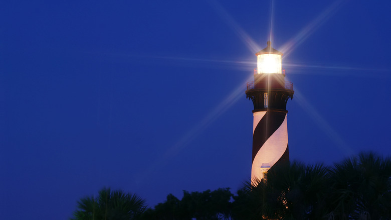 St. Augustine Lighthouse night