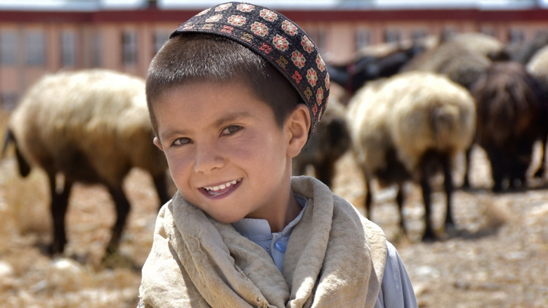 a Pashtun child