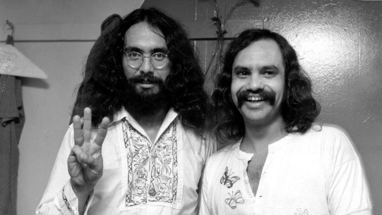 Cheech and Chong in dressing room