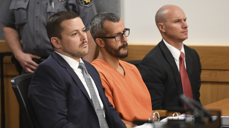 Chris Watts in court