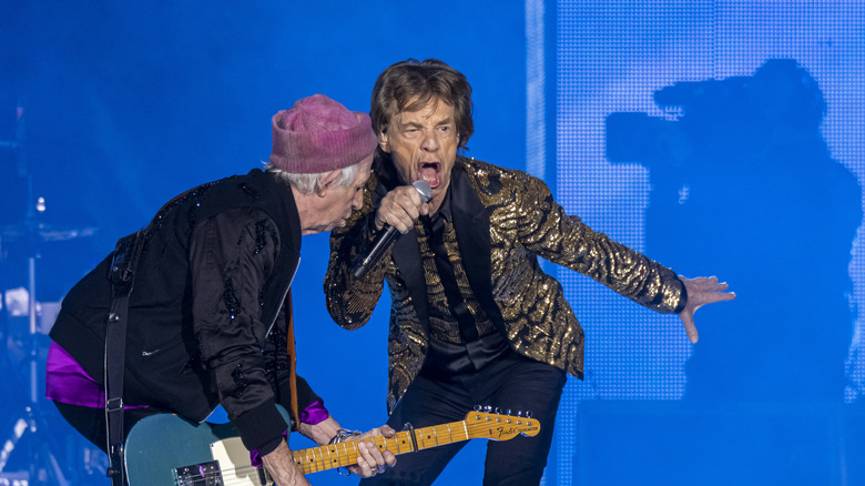 Mick Jagger and Keith Richards