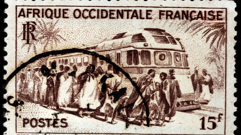 French West Africa stamp