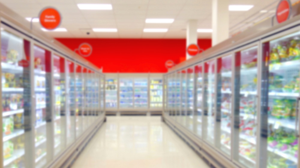 Frozen food aisle