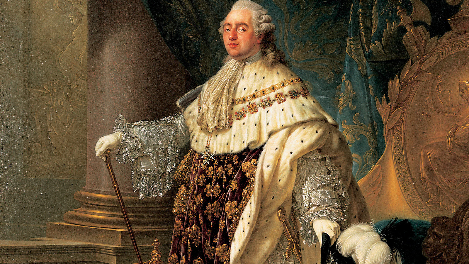 Луи Мишель Ван Лоо портрет короля Людовика XV 1763