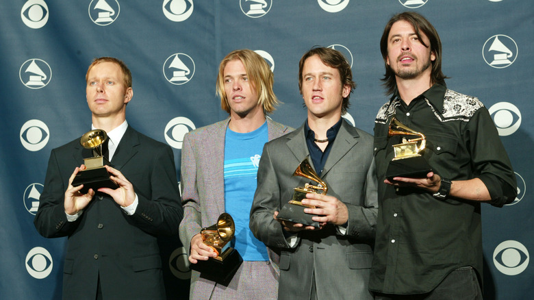 Foo Fighters with grammys