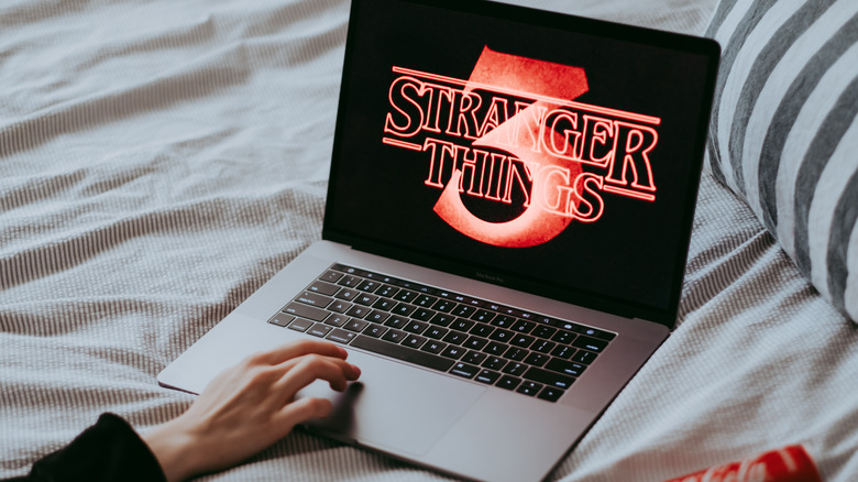 Stranger Things laptop