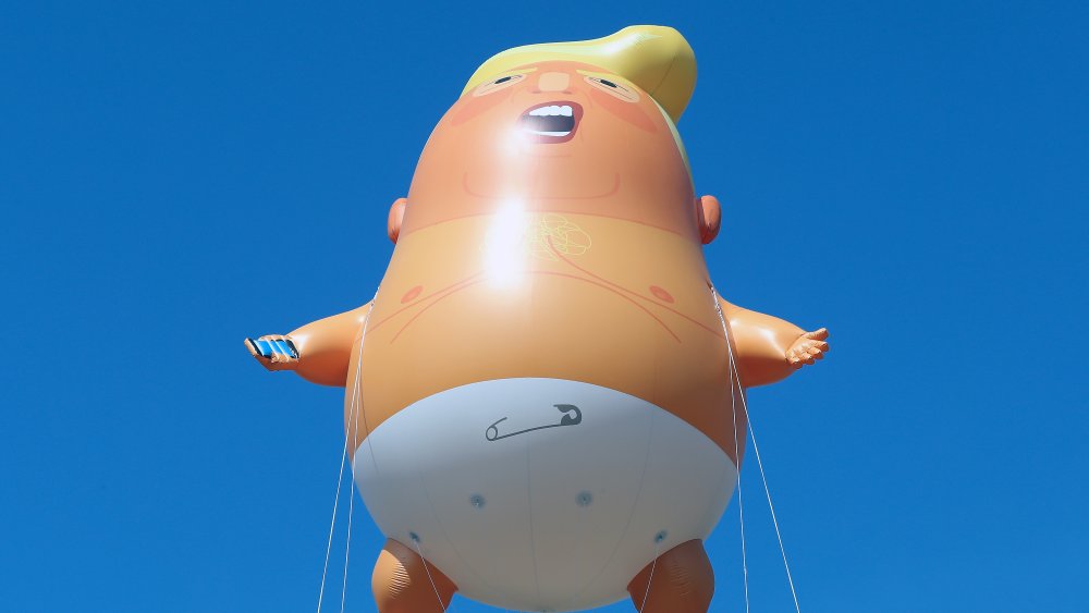 The Trump blimp