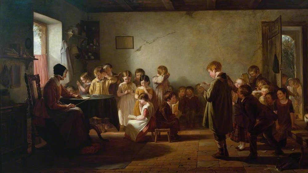 A Dame's School, Thomas Webster