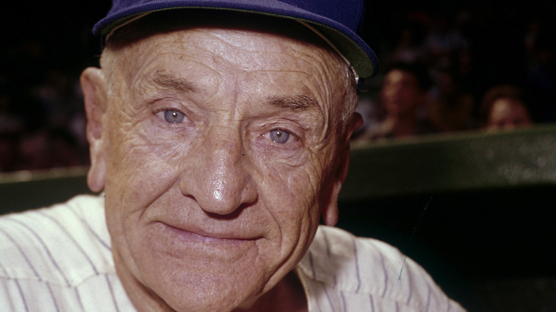 Close-up of Casey Stengel