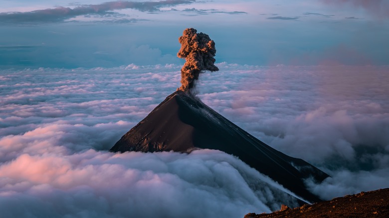 Volcan de Fuego in Guatemala