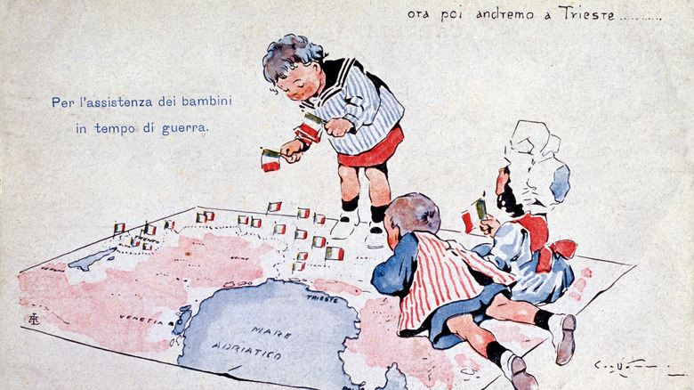 Italian irredentist Propaganda poster