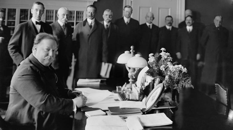 President Taft signs legislation