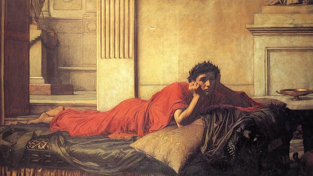 The Remorse of the Emperor Nero after the Murder of his Mother,  John William Waterhouse, 1878