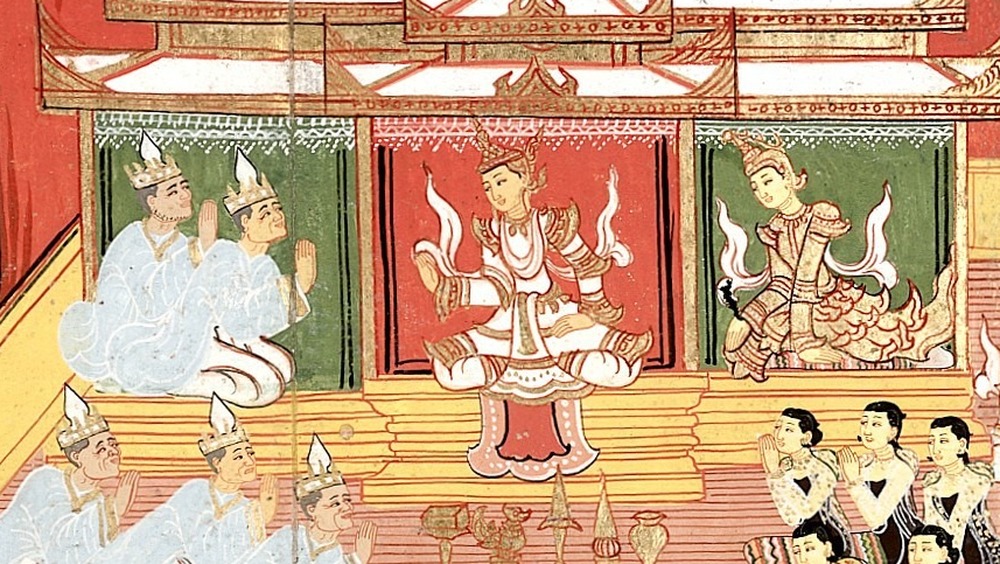 A king consults a Brahmin