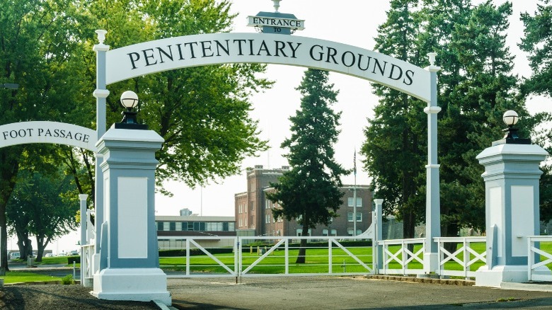 Entrance to prison in Walla Walla