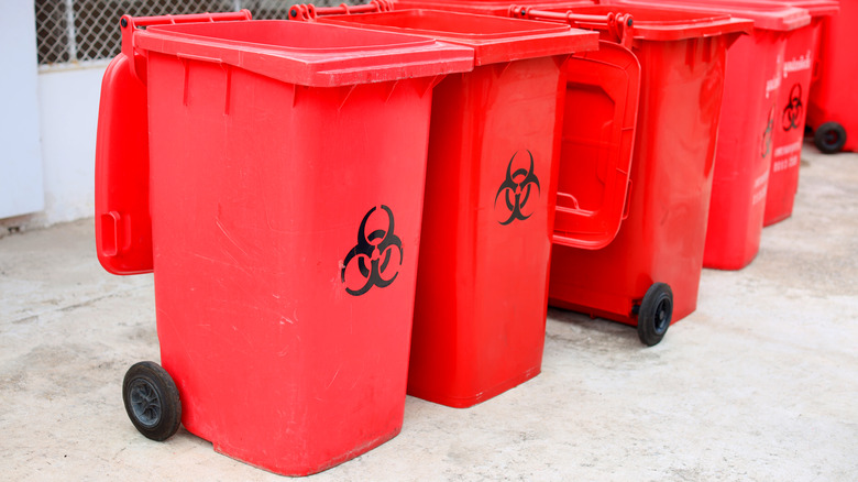 medical waste bins