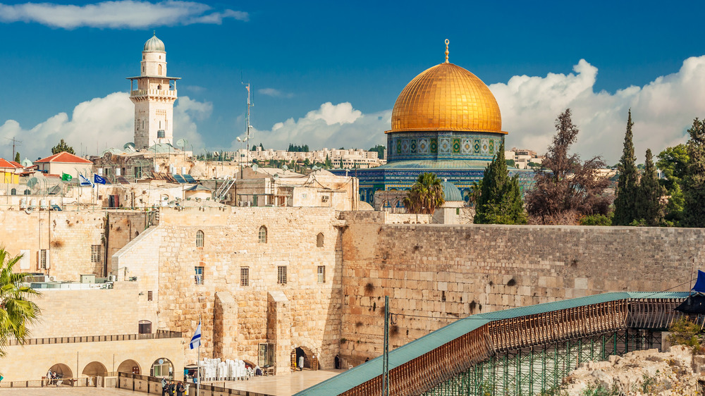 Jerusalem, the Western Wall and Dome of the Rock