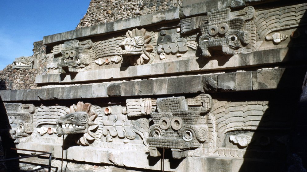 Aztec sculptures