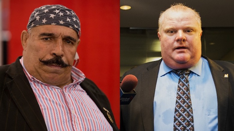 The Iron Sheik and Rob Ford