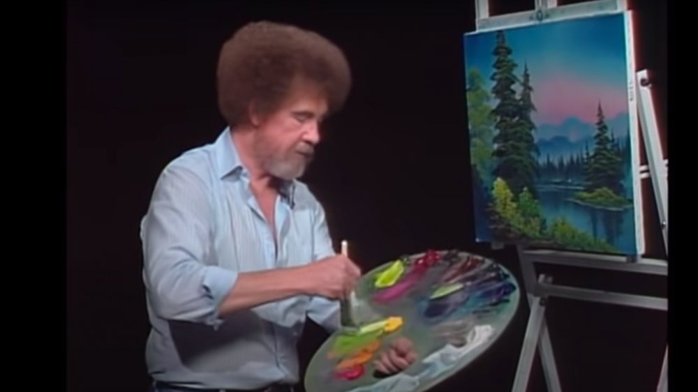 Bob Ross painting