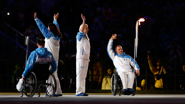 paralympic torch