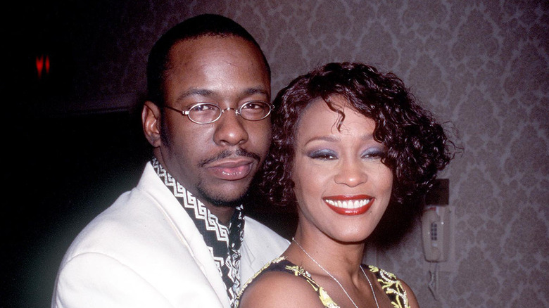 Whitney Houston and Bobby Brown