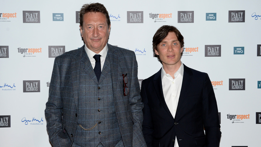 Steven Knight and Cillian Murphy