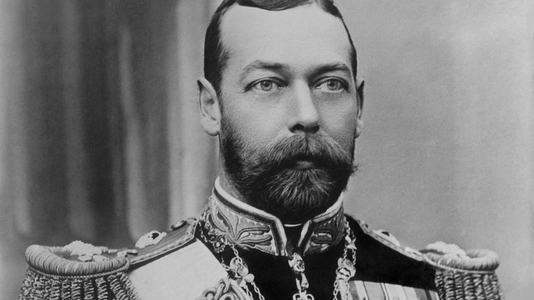 King George V of Britain posing for a photo