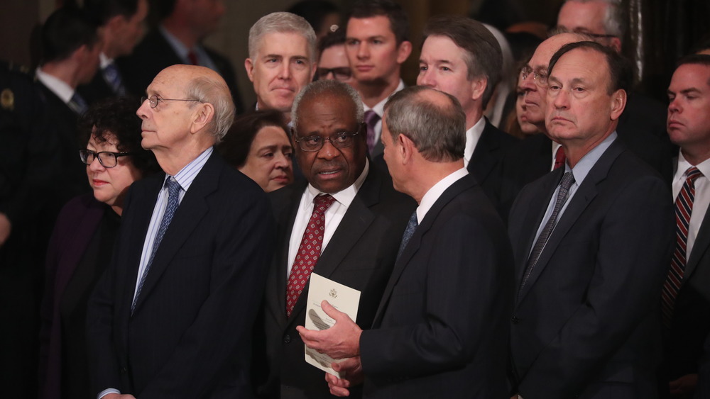 Supreme Court Justices including Breyer, Thomas, Alito