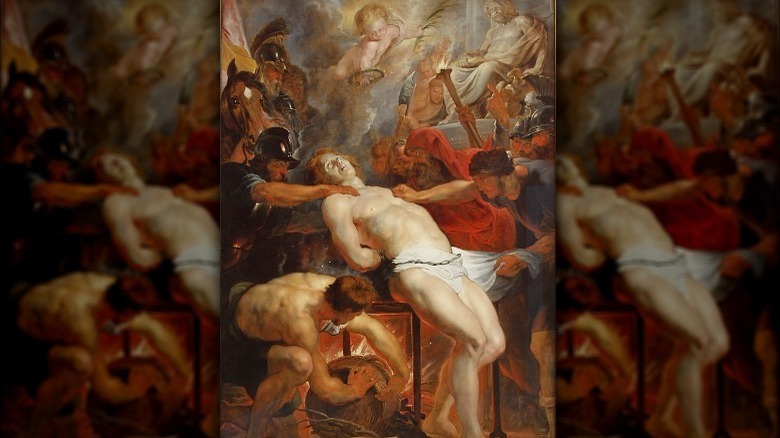 Martyrdom of St. Lawrence by Rubens