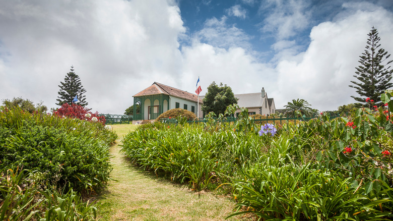 Napoleons house and gardens st helena