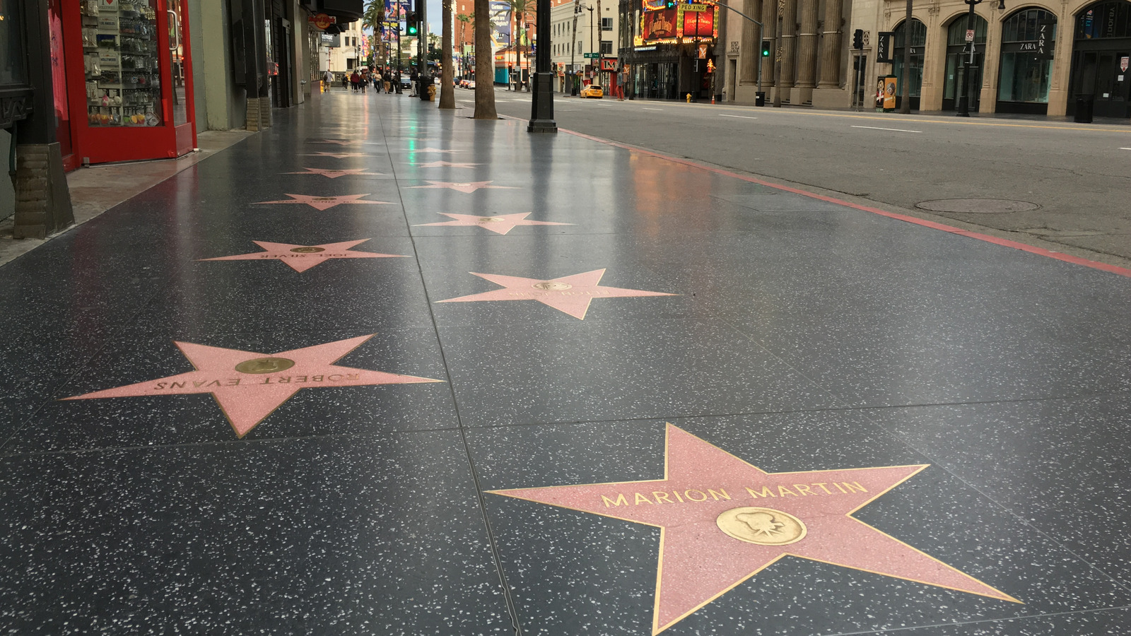This Was The First Star To Be Placed On The Hollywood Walk Of Fame