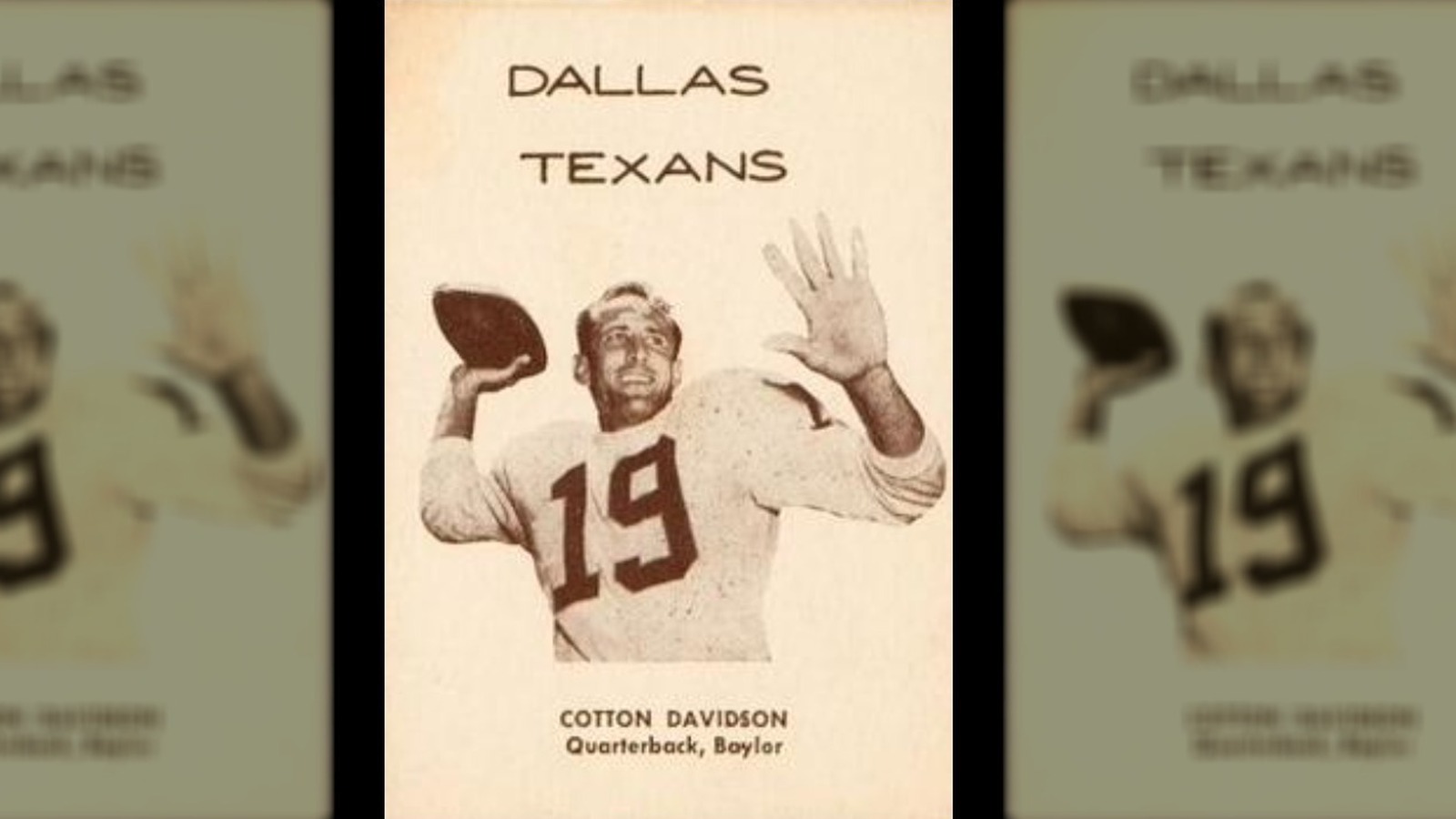 Texans Dallas Texans 1960 1962 / Became the KC Chiefs 