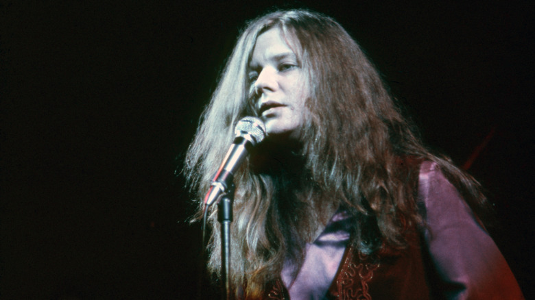 Janis Joplin performing