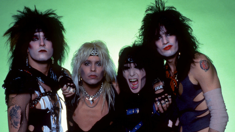 Motley Crue poses for band photo