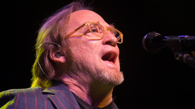 rocker Stephen Stills performing