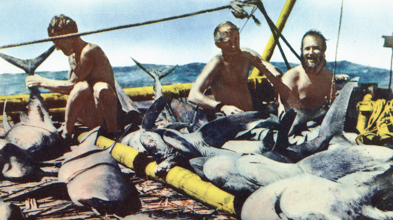 Thor Heyerdahl and Kon-Tiki crew