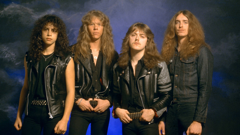 metallica 1980s publicity photo