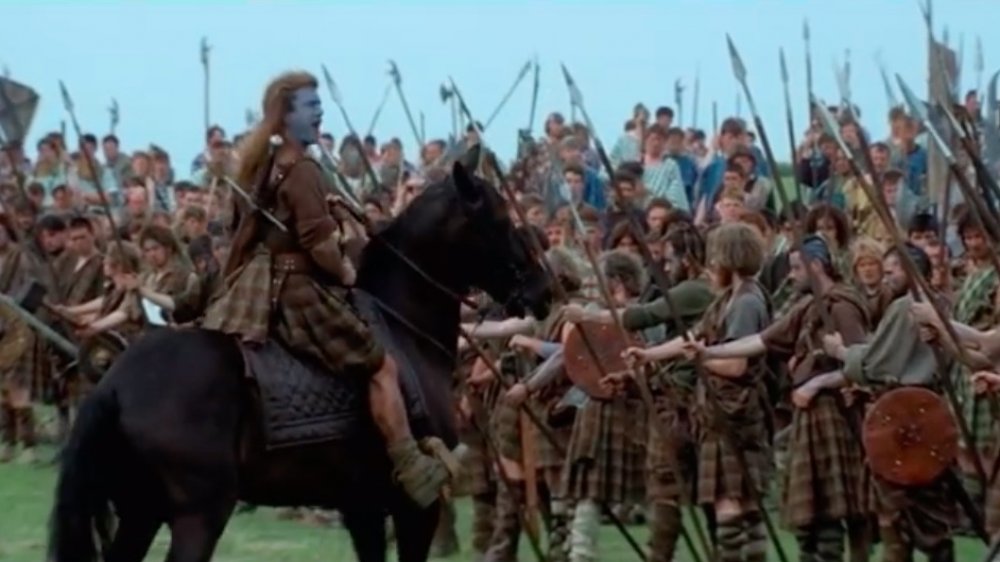 Kilted soldiers