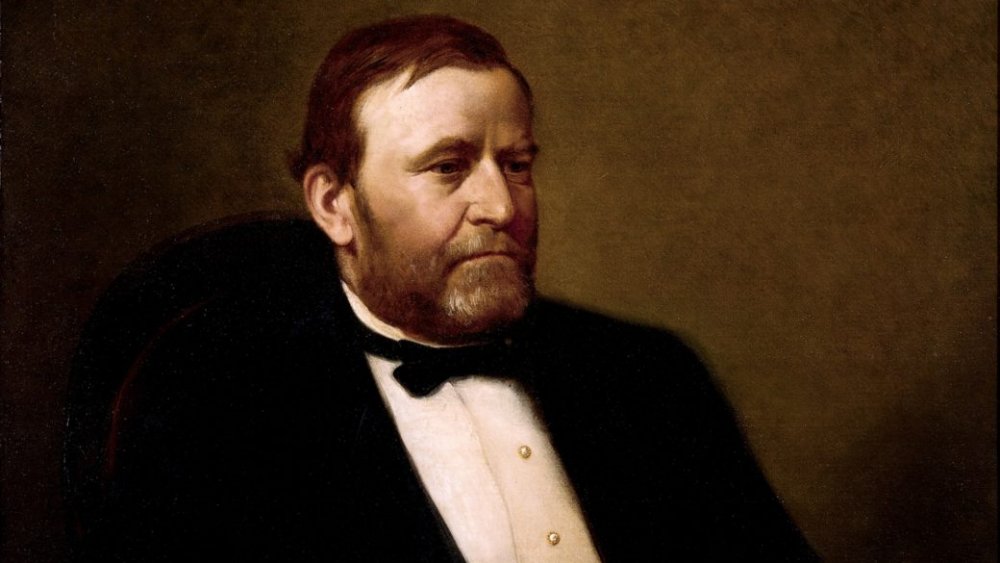Presidential portrait of Ulysses S. Grant.