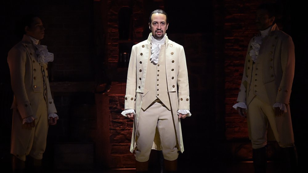 Lin-Manuel MIranda in Hamilton