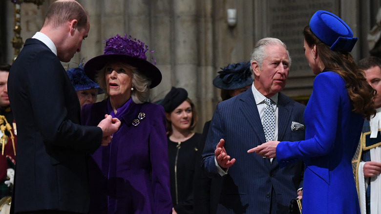 william and kate with charles and camilla commonwealth day