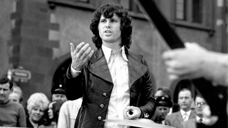 Jim Morrison working the crowd