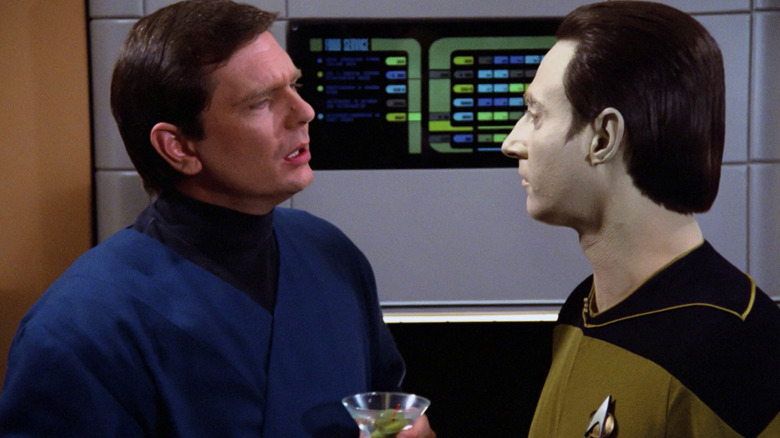 Data speaks to Sonny about television